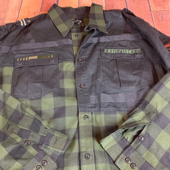Eight 732 Plaid L/S Shirt - Picture 2 of 6